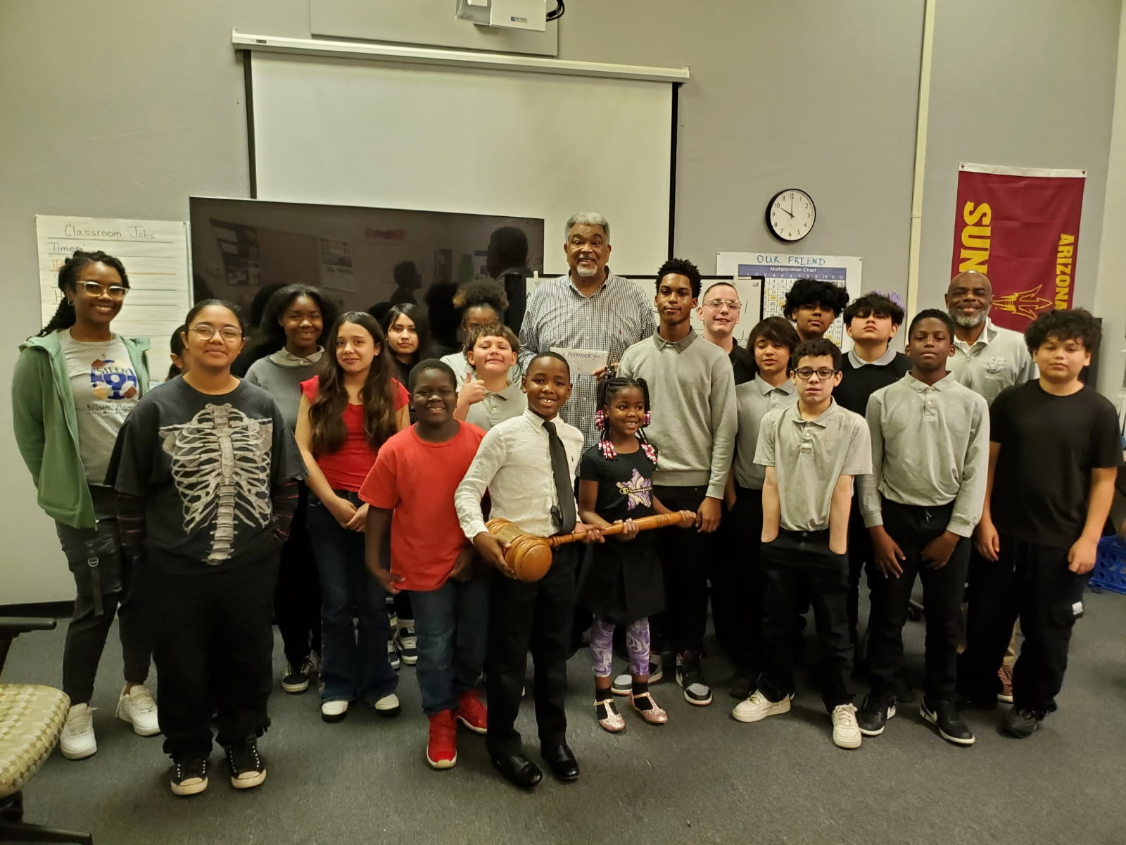 Honorable Cody Williams Addresses Youth at Steer School Black History Month Program
