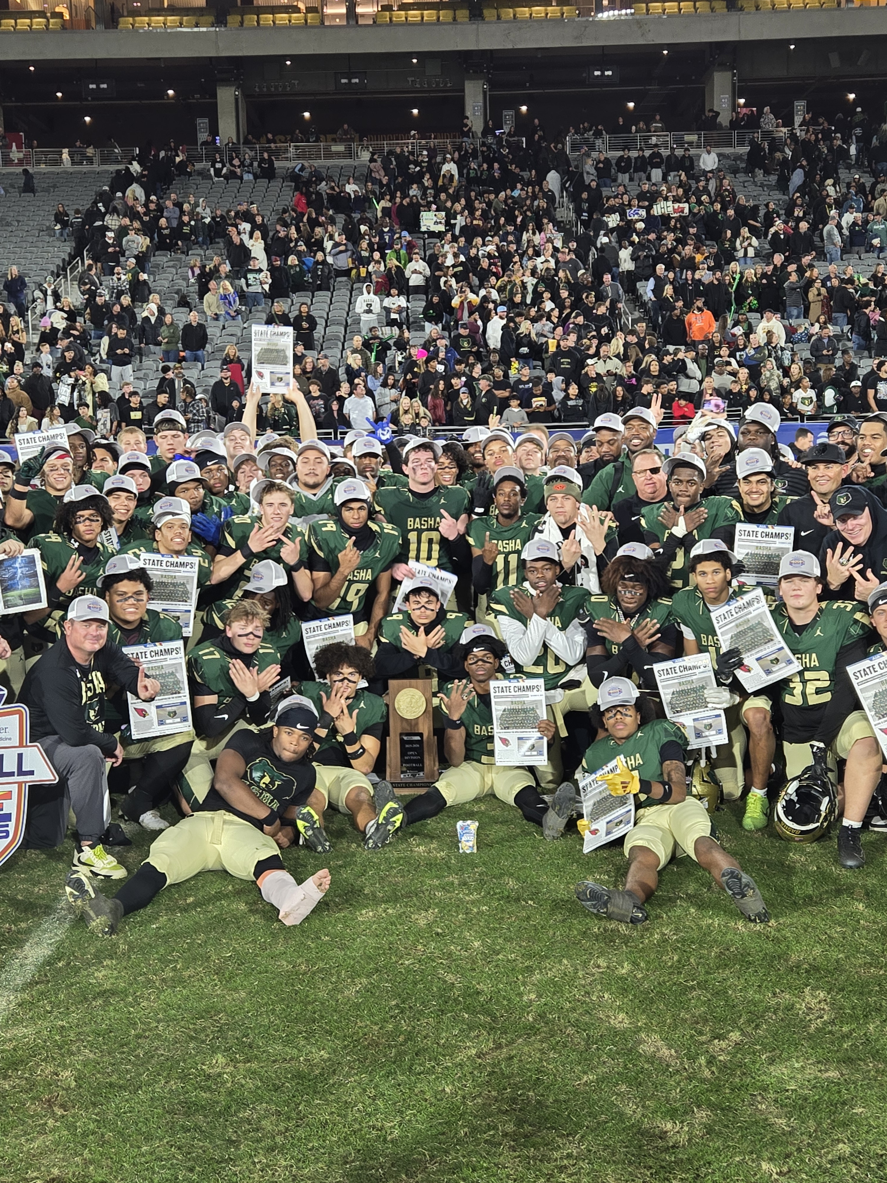 Basha Rolls Past Chandler to Win Open Division Championship