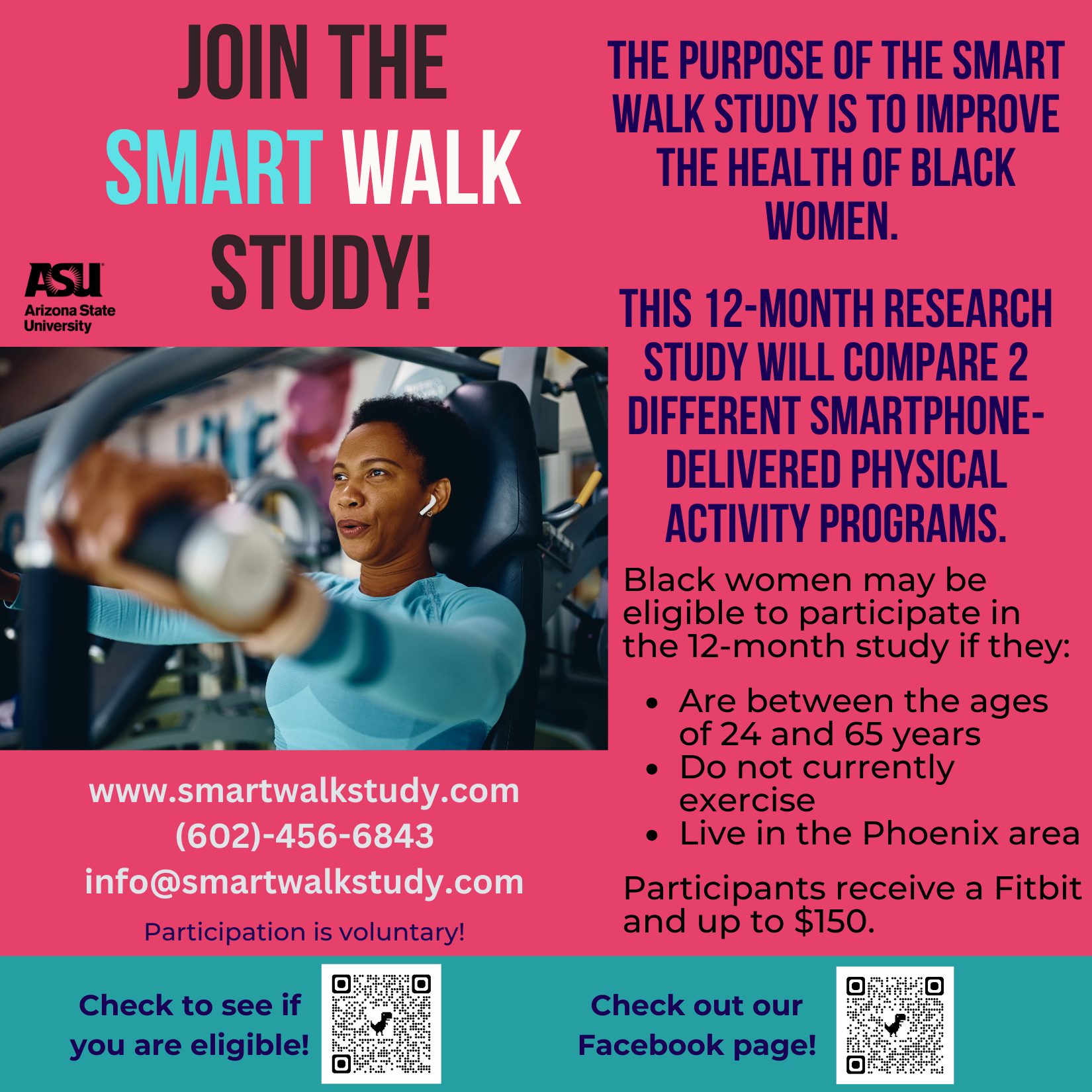 ASU’s SMART Walk Study