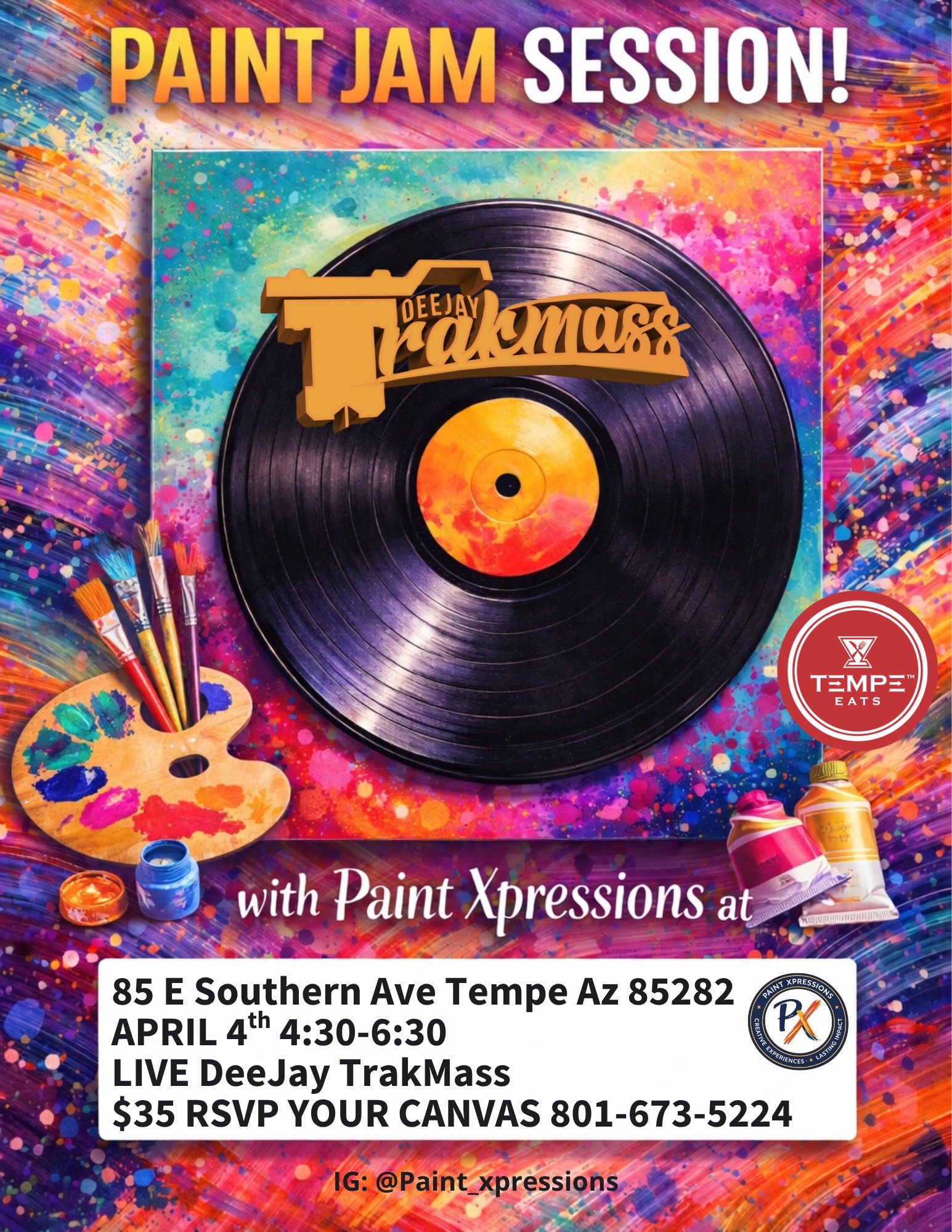 Paint Jam Session April 4th