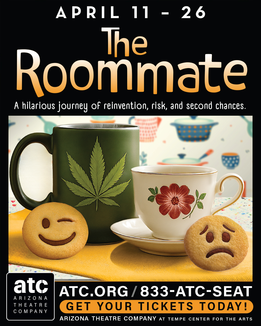 The Roommate Arizona Theatre Company | 4/11 – 4/26