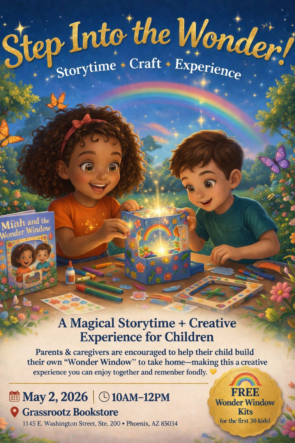 Step Into the Wonder: Storytime • Craft • Experience