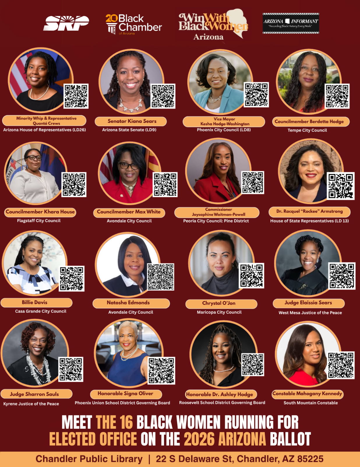 Meet the 16 Black Women Running For Elected Office on the 2026 Arizona Ballot