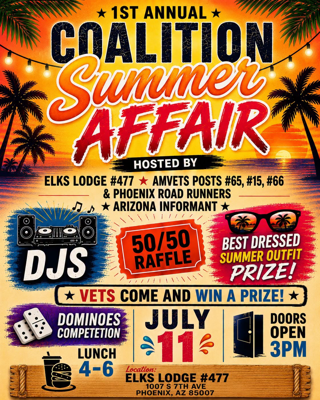 1st Annual Coalition Summer Affair | July 11th